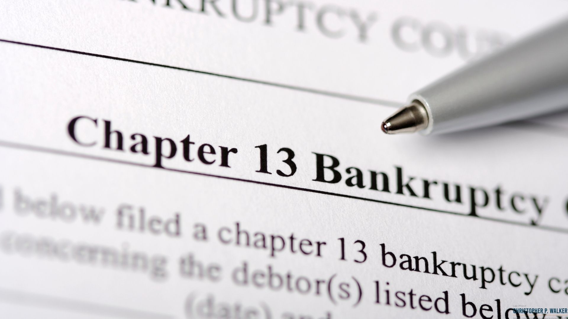Anaheim Chapter 13 Bankruptcy Lawyer